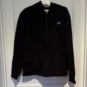 Lacoste full zip hoodie sweatshirt
